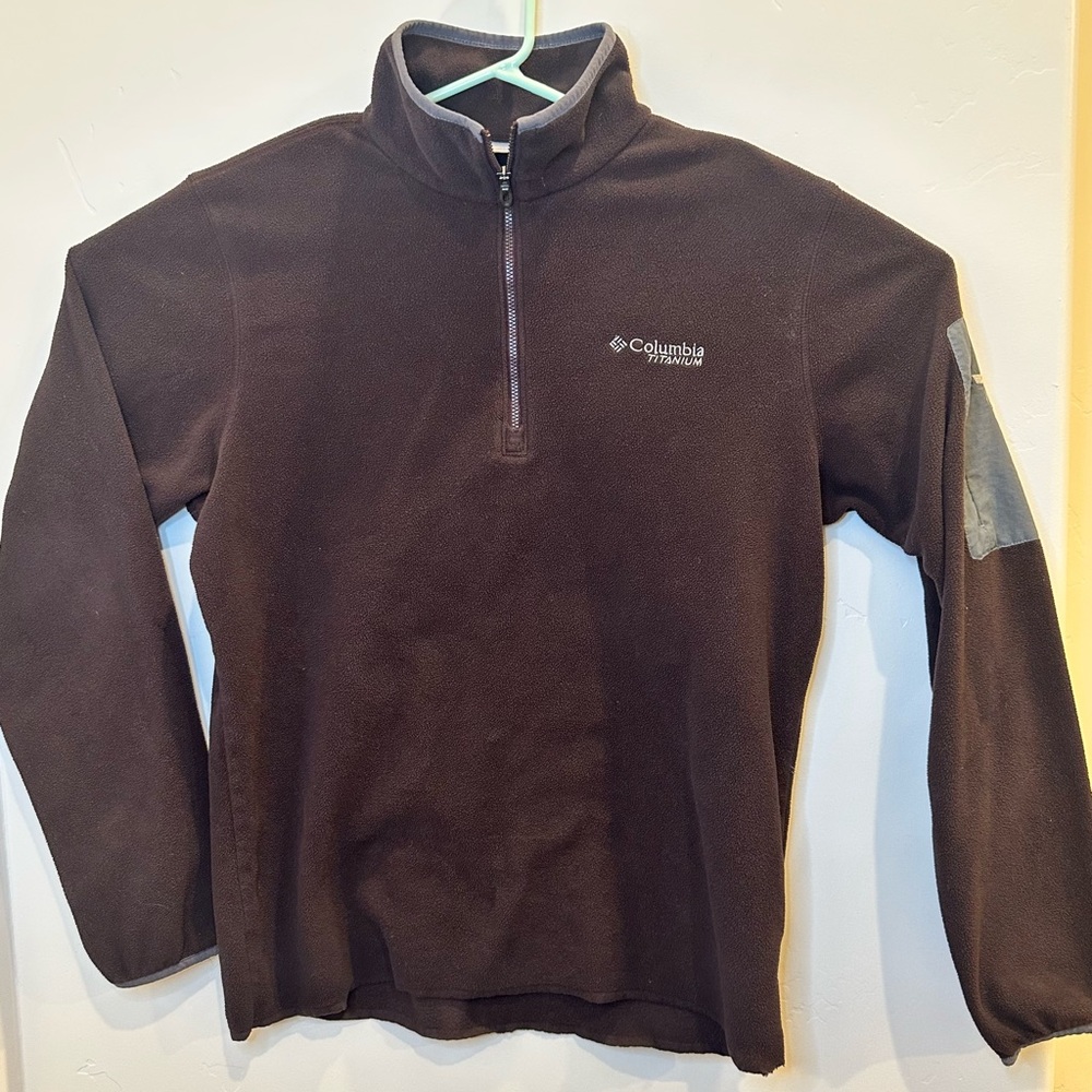 Columbia Men’s Titanium Quarter Zip Size Small